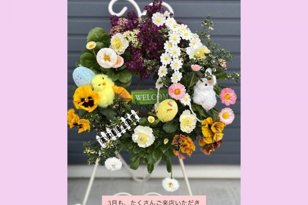 4月もよろしくお願いいたします🌸